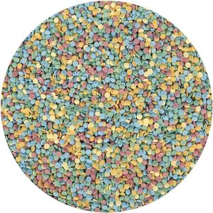 BrandNewCake® Eetbare Taart Mini Confetti Rondjes Ø4mm 1500gr - Taartdecoratie Sprinkles - Strooisel - Taartversiering