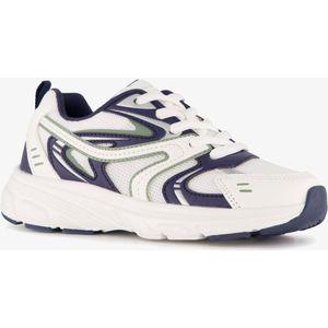 Blue Box jongens dad sneakers wit blauw - Maat 34