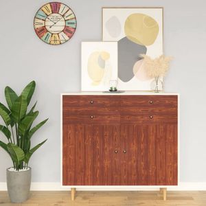 The Living Store zelfklevende meubelfolie - hout-look nerven - PVC - 500 x 90 cm - acacia