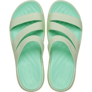 Crocs Dames Slipper Getaway Strappy Jade Tint GROEN 34/35