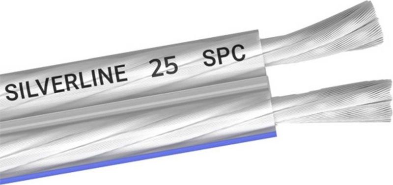 Oehlbach D1C336 Luidsprekerkabel 2 x 2.5 mm² Transparant 1 stuk(s)