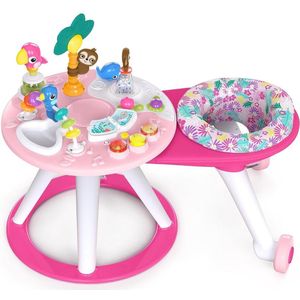 Baby Jumper Speelgoed - Kinderspeelgoed 1 & 2 Jaar - Loopwagen - Walker - Bouncer - Roze