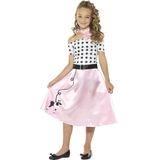 SMIFFY'S - Girly jaren 50 kostuum voor meisjes - 152/164 (12-14 jaar)