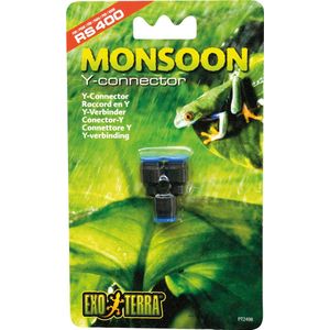 Exo Terra - Reptielen - Monsoon Y-verbindingsstuk Voor Slang 10.5x1.5x17.7cm - 1st