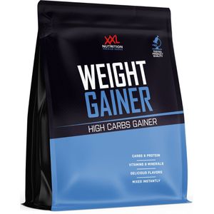 XXL Nutrition - Weight Gainer - Voor Verantwoorde Gewichtstoename - Maaltijdvervanger hoog in Koolhydraten & Eiwitten (Concentraat & Isolaat) - Aankomen Mass Gainer - 2500 gram - Cookies & Cream