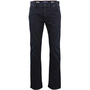 Alberto - Heren Jeans - Heren - W44 X L32 - Blauw - Katoen - 8237-1393-Stone