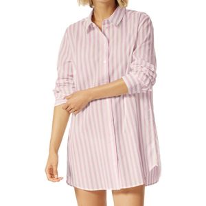 Schiesser Dames Sleepshirt nachthemd - 80 cm lang Pyjama Story