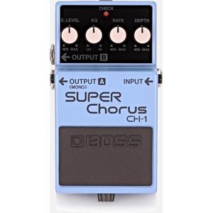 Boss CH-1 Super Chorus reverb/chorus/vibrato/tremolo pedaal