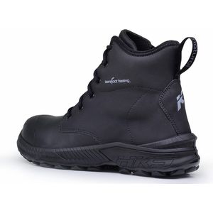 HKS Barefoot Feeling BFS 90 S3 werkschoenen - veiligheidsschoenen - safety shoes - dames - heren - hoog - composiet - antislip - ESD - lichtgewicht - Vegan - zwart - maat 46