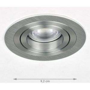 Lumidora Inbouwspot 70189 - AURORA - GU10 - Aluminium - ⌀ 9.2 cm