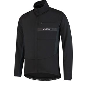 Rogelli Barrier Fietsjack Winter - Fietskleding voor Heren - Zwart - Maat 3XL