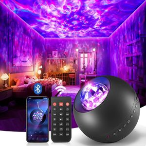 LED-sterrenhemelprojector kinderen, kindernachtlampje met witte ruis, Galaxy-projector, Bluetooth-projectorlamp sterrenhemel, afstandsbedieningstimer Starlight-projector, verjaardagscadeau voor vrouwen