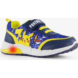 Pokemon kinder sneakers blauw met lichtjes - Maat 28