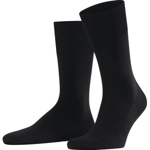 FALKE ClimaWool temperatuurregulerend vochtregulerend duurzaam lyocell merinowol sokken heren zwart - Maat 41-42