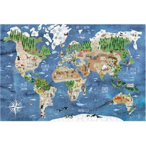 Micro puzzel discover the world 8+ jaar - Londji