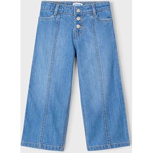 MAYORAL - broek - Maat 104 - Meisjes - 076 denim mediu -