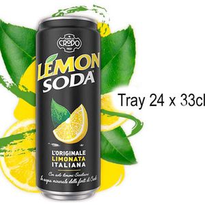 LemonSoda 33cl - Tray 24 stuks - Lemon Soda - Frisdrank