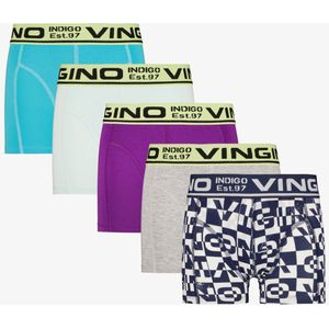 VINGINO jongens boxershorts paars multicolor - Maat 158/164