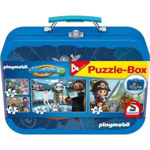 Schmidt Puzzel 4 in 1 Playmobil 56511