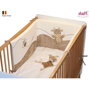 Steff Swissy - bedomrander - voor bed 60x120 en 70x140 cm