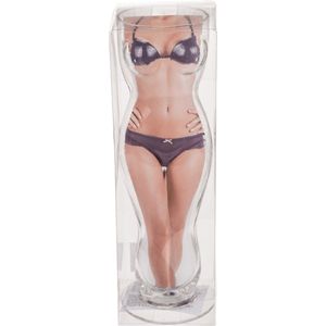 Bierglas Vrouw - Halve liter glas - 500ml - Grappige glazen - Grappig verjaardagscadeau