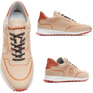 Duca Del Cosma - Flyer - heren golfschoen - beige/oranje - maat 47