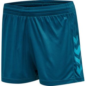 Hummel Core XK Poly Shorts Dames - Sportbroeken - blauw - Vrouwen