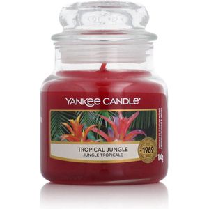 Yankee Candle Geurkaars Small Tropical Jungle - 9 cm / ø 6 cm