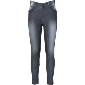 PK International Sportswear - Breeches - James Full Grip - Black Grey Jeans