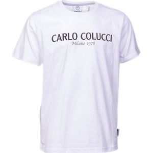 Carlo Colucci T-Shirt Wit