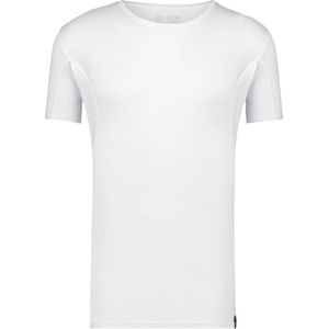 RJ Bodywear Sweatproof T-shirt (1-pack) - heren T-shirt met anti-zweet oksels - O-hals - wit - Maat: XXL