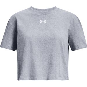 Under Armour UA CROP SPORTSTYLE LOGO SS Meisjes Sportshirt - Maat YLG