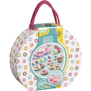 Totum Donut Factory knutselkoffertje donuts gieten met gips en beschilderen cadeautip creatief speelgoed home deco