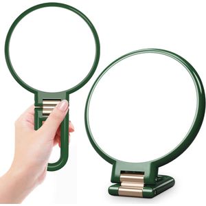 Dubbelzijdige Vergrootspiegel 30X/1X - Opvouwbare Handspiegel met 360° Draaibare Functie
