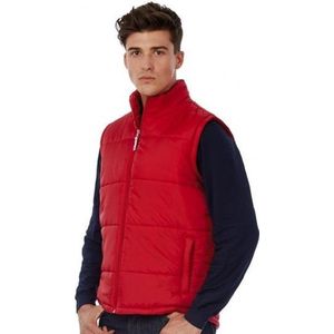 Rode bodywarmer voor heren XXL