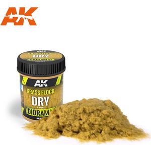 Grass Flock 2mm Dry - 250ml - AK-Interactive - AK-8223