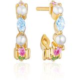 SIF JAKOBS JEWELLLERY ADRIA oorringen PICCOLO EARRINGS SJ-E12234-PXCZ-YG