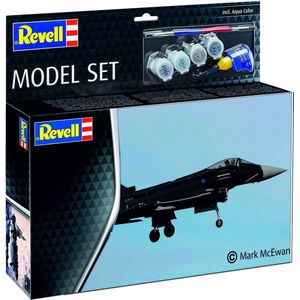 1:144 Revell 63796 Eurofighter Typhoon - RAF - Straaljager - Model Set Plastic Modelbouwpakket