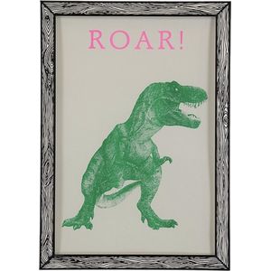 The A3 Print “ROAR” by Marke Newton Riso print A3 in envelope printed with plastic window ready to hang on