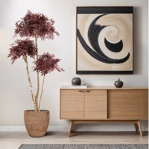 Japanse Kunst Acer Bonsai Deluxe 180cm Burgundy