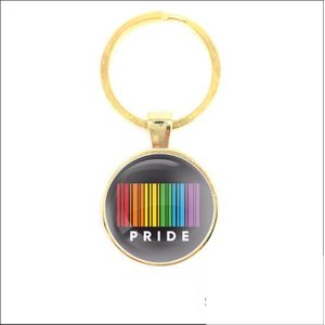 Sleutelhanger Glas - Pride