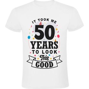 50 jaar Heren T-shirt - verjaardag - 50e verjaardag - abraham - feest - vijftig - jarig - cadeau