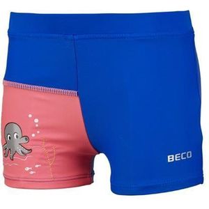 Beco Zwemboxer Inktvis Jongens Polyamide Blauw/roze Maat 116