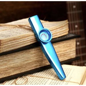 Kazoo (Blauw) - blaasinstrument - Kazoo fluit - Muziekinstrument