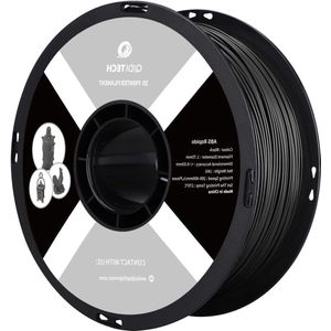 Rapido Filament 1.75mm 3D Printer Filament 1kg Spoel High Speed Printing - Meeste FDM Printers - Zeer Resistent - Zwart