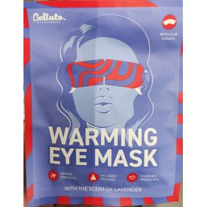 Verwarmend oogmasker lavendel - oogmasker inclusief oorstraps - gezichtsmasker - beauty masker - masker voor ogen - warming eye mask - lavendel masker