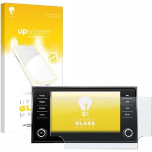 upscreen - Screenprotector voor Skoda Karoq Amunds Sportline 2021 Infotainment System - Folie Beschermfolie Beschermglas matte