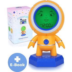 KiddyKids® Slaaptrainer - Kinderwekker - Met Nachtlampje - Slaapwekker - Ingebouwde Projector - Incl. Gratis E-Book - Voor Jongens