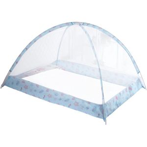 Muggennet voor kinderen, zomer, opvouwbaar, draagbaar, insectenbescherming, bed, fijnmazig muggennet, eenvoudige installatie, vliegengaas, schattig net, baldakijn, kleine kinderen, campingtent,