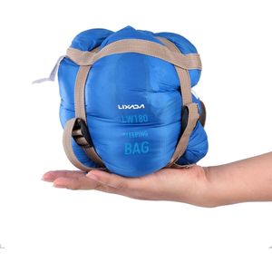 190x75 cm Ultralichte Outdoor Envelop Slaapzak – Ideaal voor Camping, Reizen & Wandelen (Lw 180 / 680g)